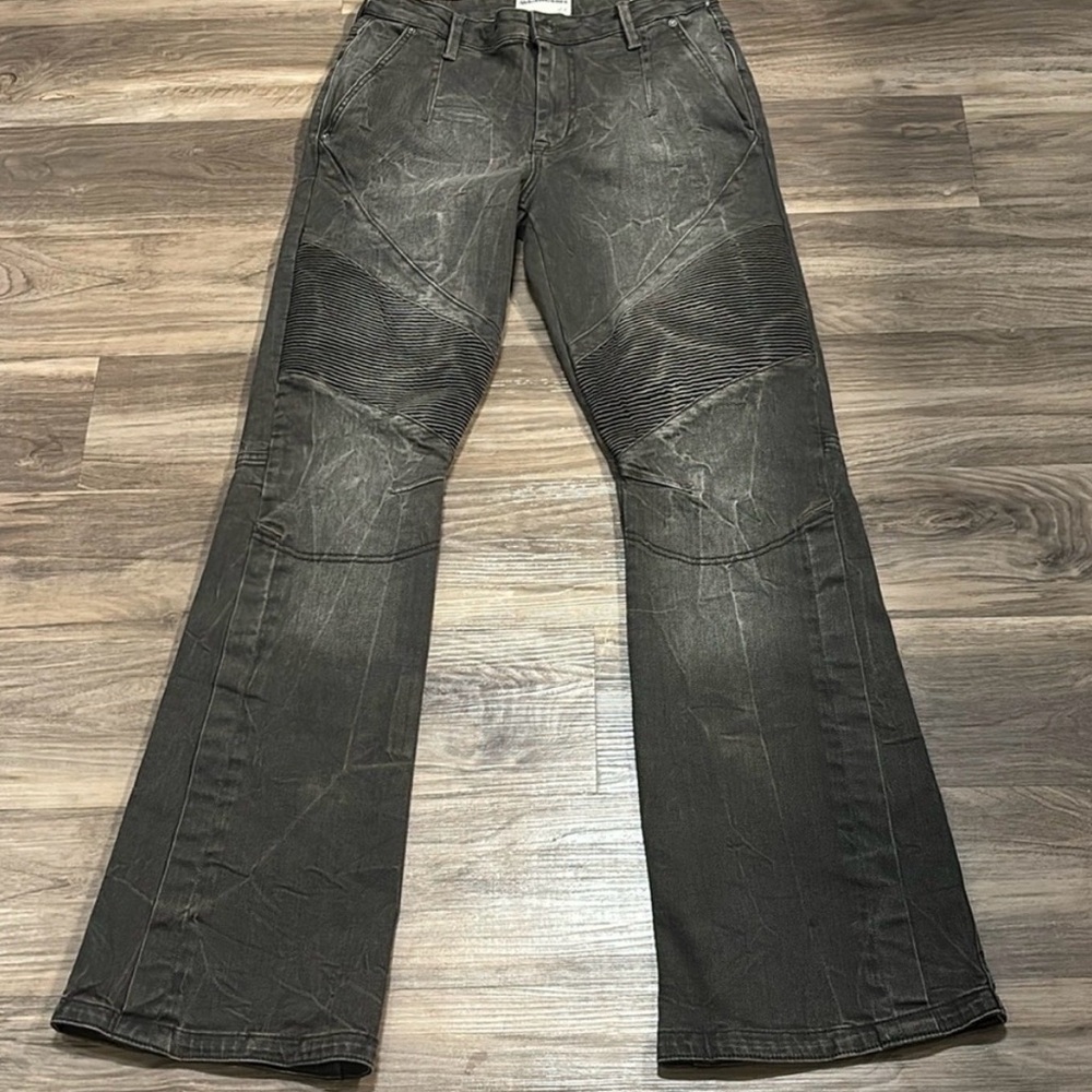 We The Free NWT Vector Moto Mid Rise Flare Jeans- Size 26 - Picture 4 of 7